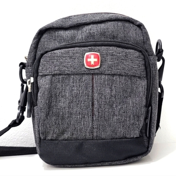 SwissGear Grey Small Crossbody Bag - Picture 2 of 14